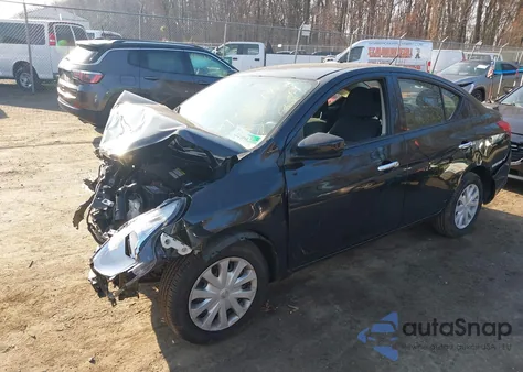2019 Nissan Versa 1.6 Sv z USA, uszkodzony, nr VIN 3N1CN7AP5KL847351
